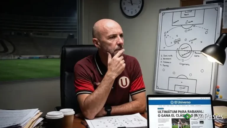 ¡Bomba! ¿Javier Rabanal está con un pie fuera de Universitario?